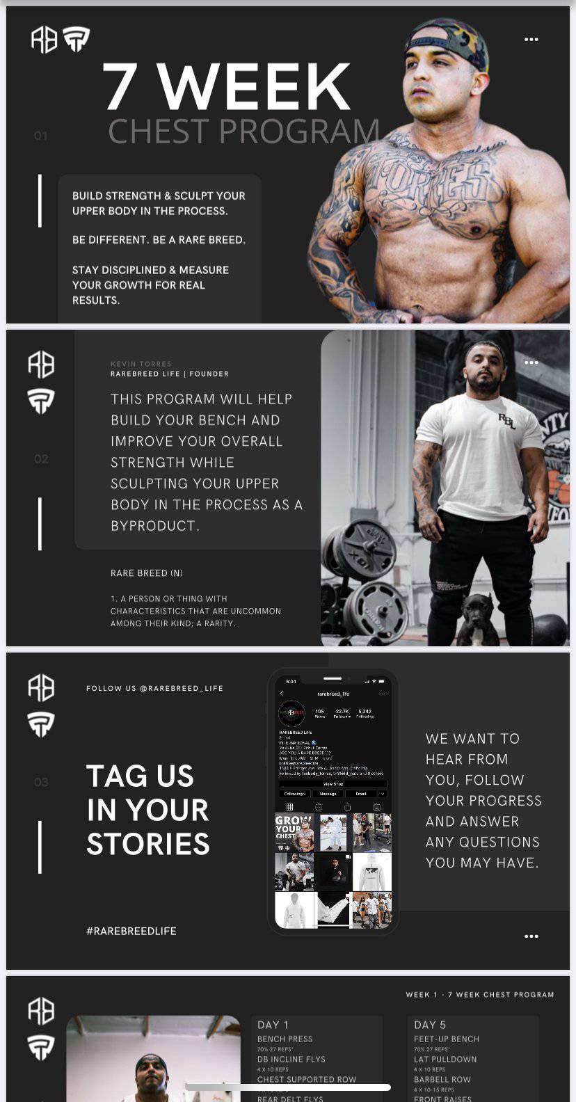 7 Week Chest Program - RareBreed Life