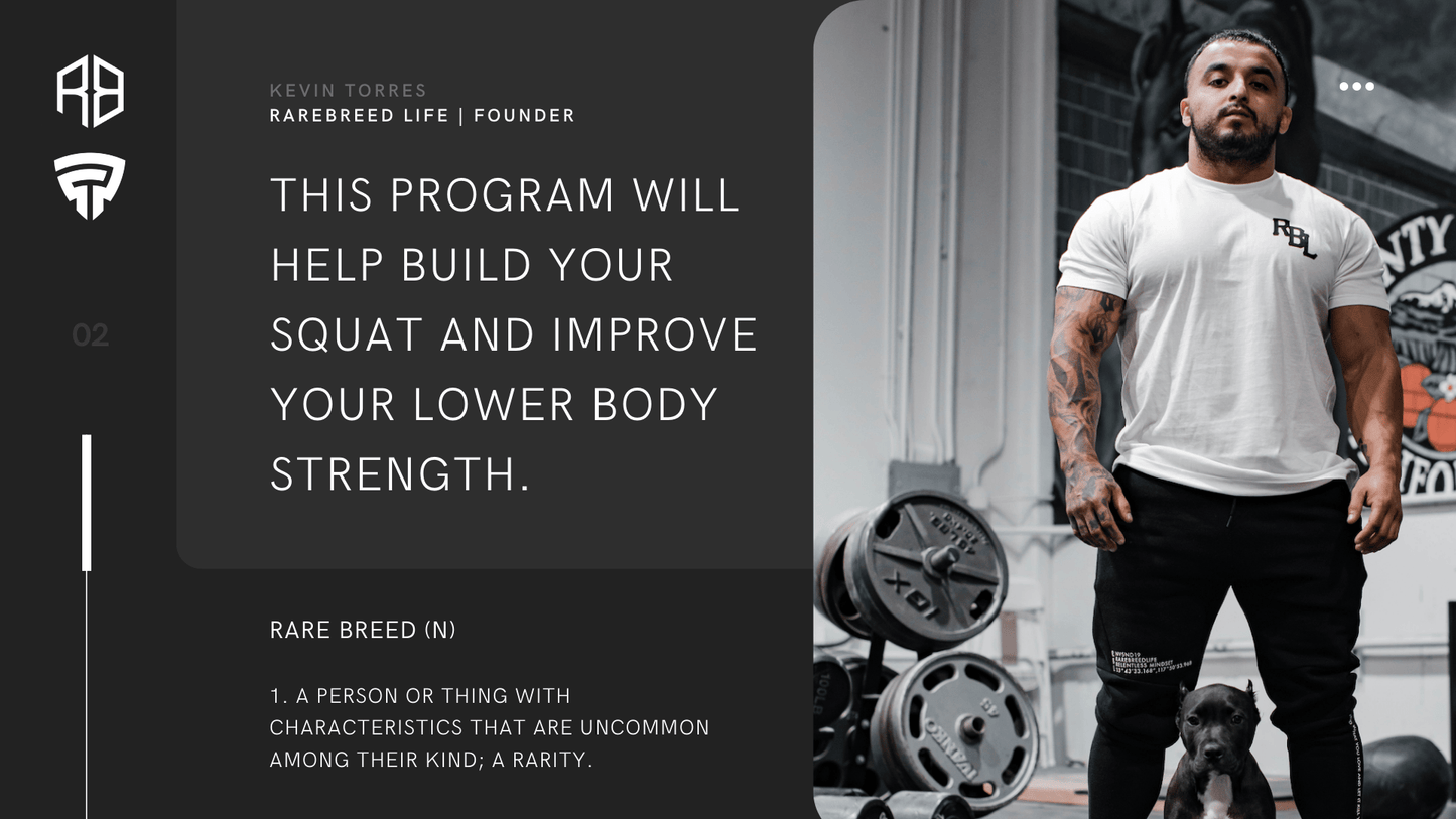 10 Week Squat Program - RareBreed Life