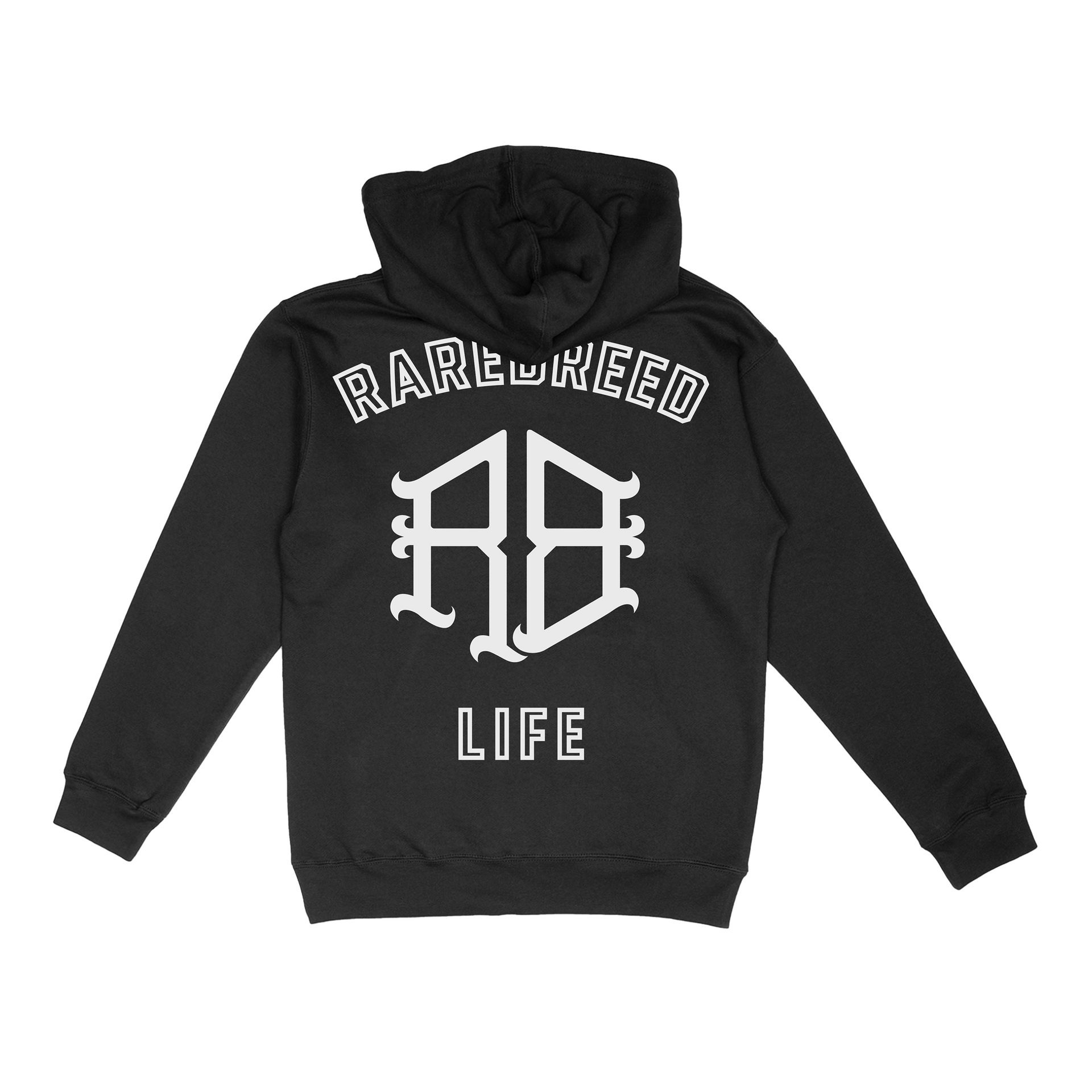 RB LOGO HOODIE [BLACK]