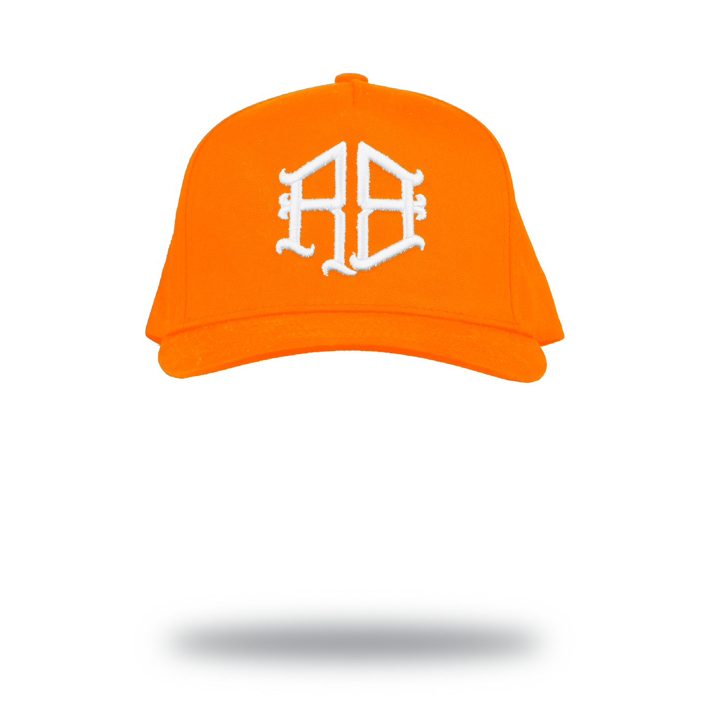 RBL LOGO 5 PANEL HAT (ORANGE)