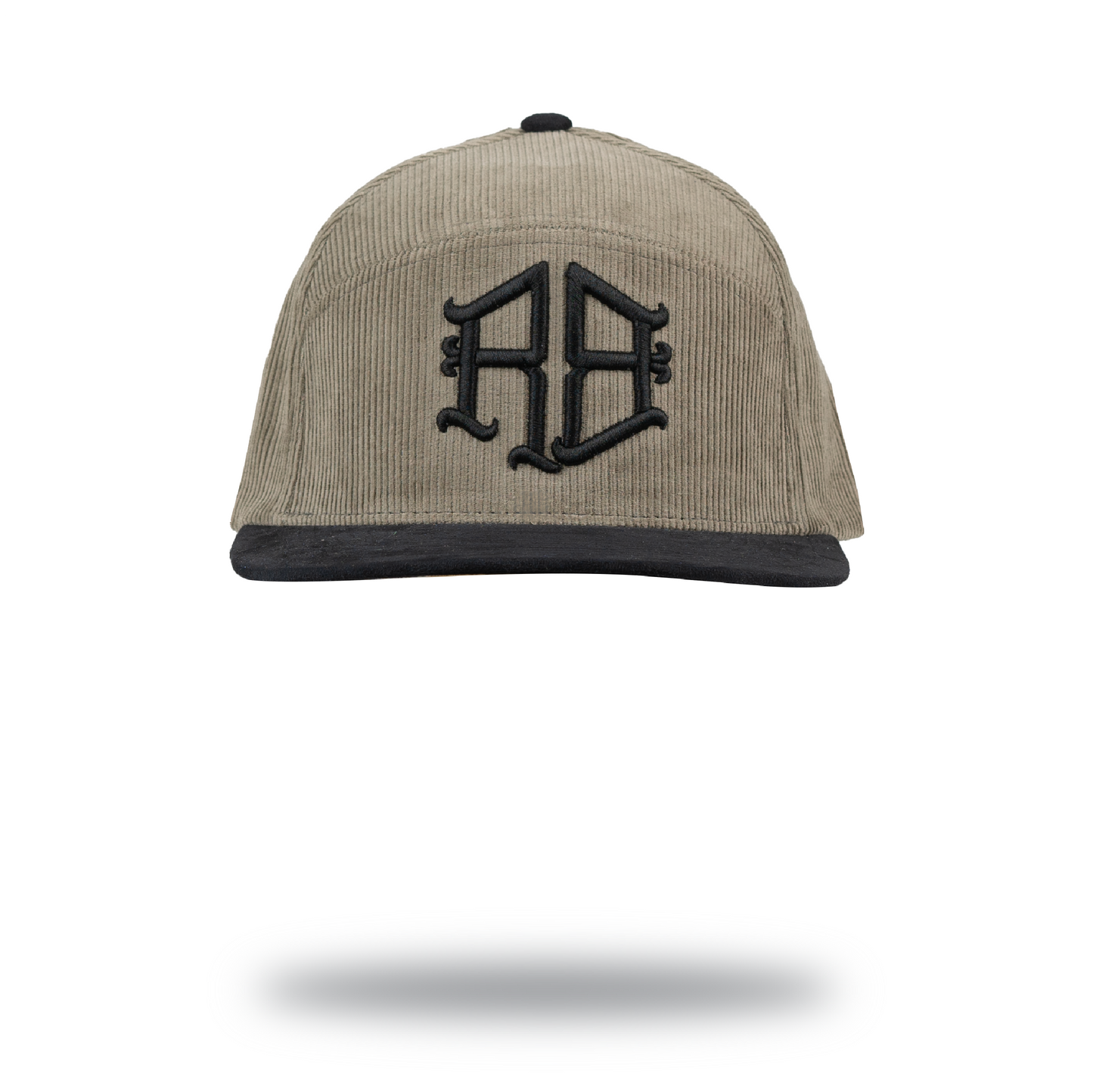 RBL LOGO 6 PANEL HYBRID HAT (OLIVE)