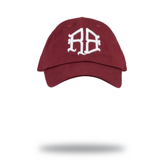 RBL LOGO DAD HAT (BURGUNDY)